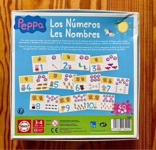 Puzzle Peppa Pig Números 1-10 Educa