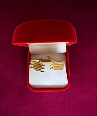 Gemelos Banco Hispano Americano Sin Estrenar