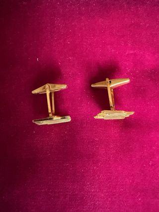 Gemelos Banco Hispano Americano Sin Estrenar