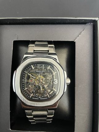Reloj Martyn Line Automático Diseño Esqueleto