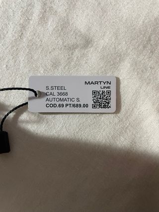 Reloj Martyn Line Automático Diseño Esqueleto