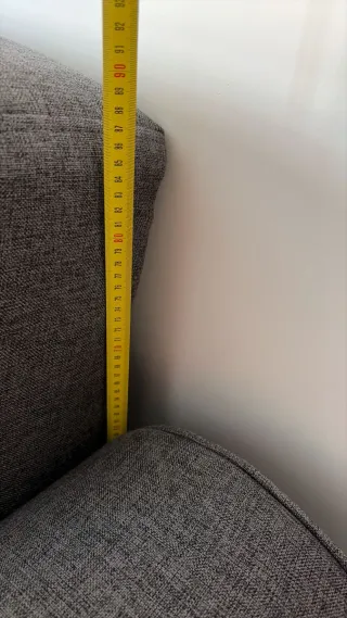 Sofá-cama gris ,casi nueva