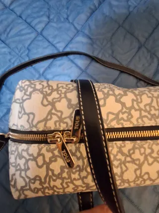 Bolso Tous Gris y Blanco