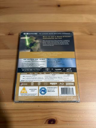 Trilogía Precuelas de Star Wars 4K