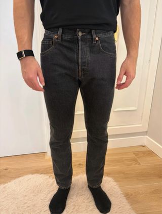 Vaqueros Gucci Hombre Azul Oscuro Talla M