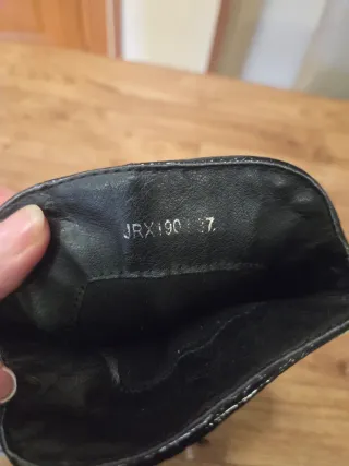 Stivali Camperos Pitonati Nero/Bianco Tg 37