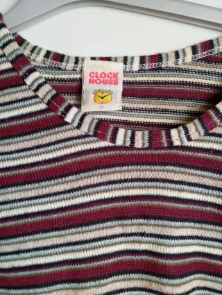 Blusa de rayas Clock House talla S