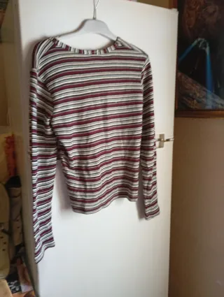 Blusa de rayas Clock House talla S