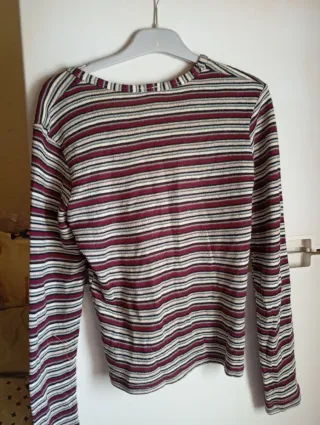 Blusa de rayas Clock House talla S