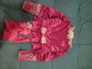 Corpiño Fallera Niña fuxia