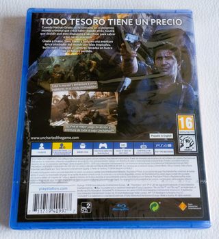 Uncharted 4 Hits PS4 Precintado