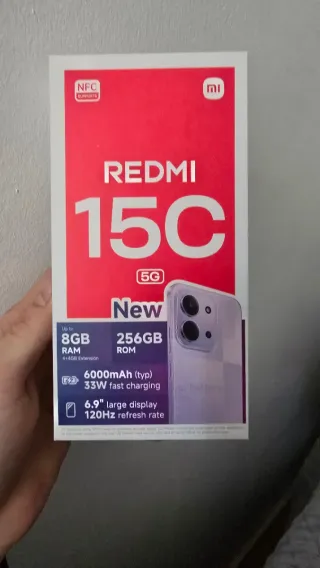 Xiaomi Redmi 15C 256GB Sellado Precio cerrado !!