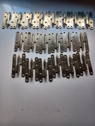 Bisagras dorada para puerta de paso