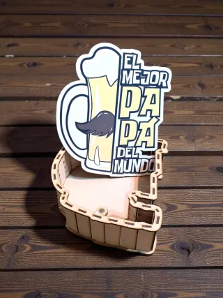 Caja decorativa El Mejor Papá del Mundo