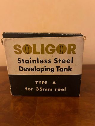 Soligor Serbatoio Sviluppo Foto Acciaio Inox