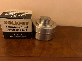 Soligor Serbatoio Sviluppo Foto Acciaio Inox