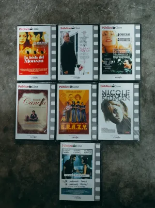 Lote  Películas DVD colecciones