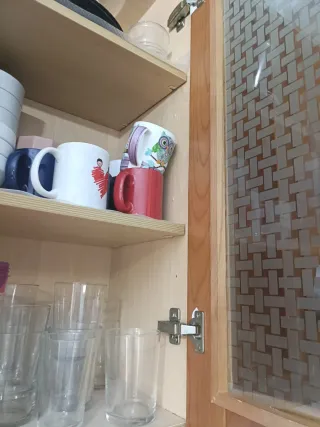 Cocinas campana , horno y fregadero con su grifo i