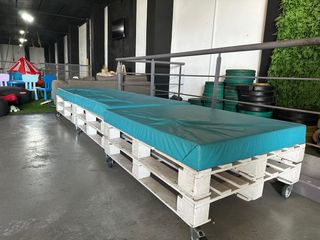 Asientos de palets con ruedas