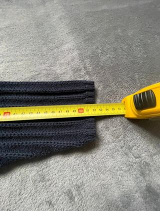 maglione Vintage Oversize XXL blu