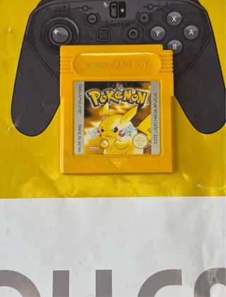Pokémon Amarillo Game Boy DMG-APSS-ESP
