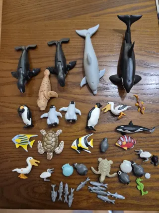 Acuario Playmobil con figuras y accesorios
