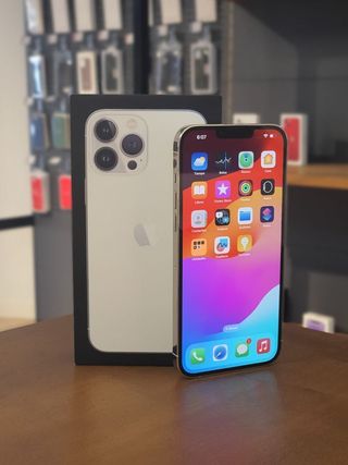 IPHONE 13 PRO MAX 512GB PLATA BAT. 100%