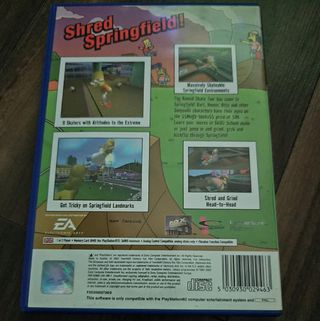 The Simpsons Skateboarding PS2