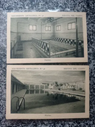 Postales Antiguas Cuartel militar Medina del Campo