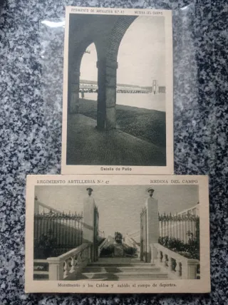 Postales Antiguas Cuartel militar Medina del Campo