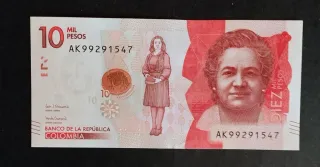 Colombia 10.000 Pesos Sin Circular
