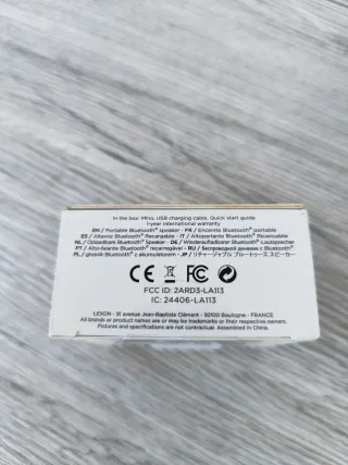 Altavoz Bluetooth Lexon Mino