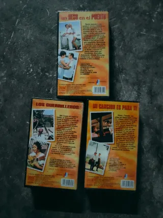 Lote 3 VHS Manolo Escobar: Películas Españolas