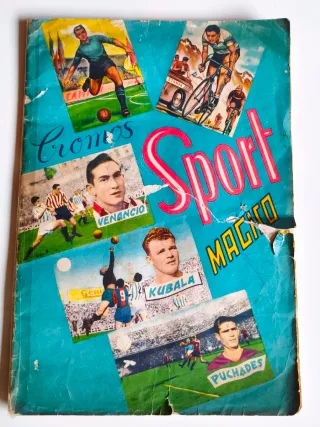 Álbum Antiguo Cromos Sport Magazine 3d años 50