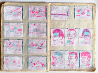 Álbum Antiguo Cromos Sport Magazine 3d años 50