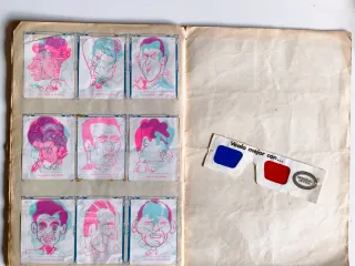Álbum Antiguo Cromos Sport Magazine 3d años 50