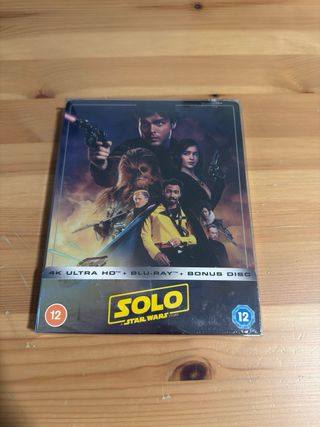 Blu-ray 4K UHD Rogue One y Solo.