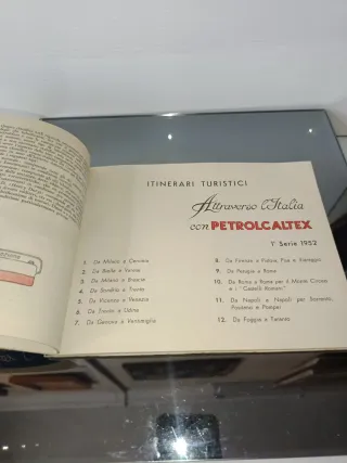 Libretto Attraverso L' Italia con PetrolCaltex