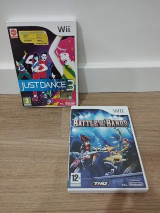Just dance 3 + Battle of the Bands para Wii