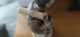 Figura Okimono antiguo