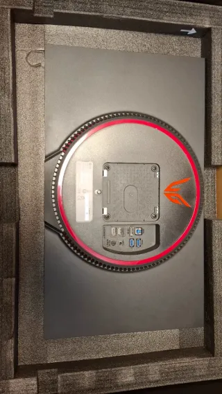 Monitor LG Negro/Rojo