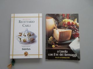 2 Libri di cucina. Nuovo ricettario Carli.