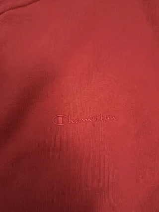 Chaqueta Bomber Zara x Champion Roja Talla M