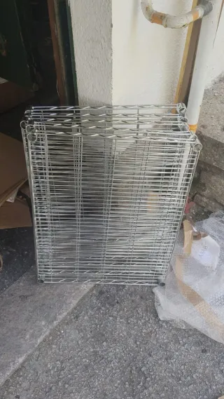 Estantería industrial acero inoxidable 5 baldas