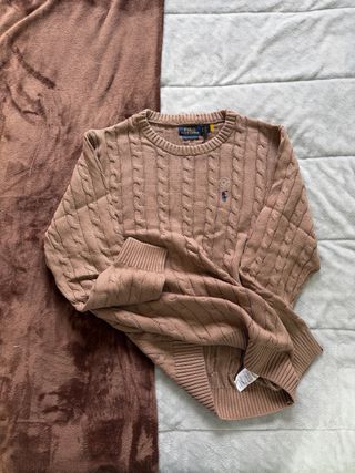 Camisola Polo Ralph Lauren XL Bege