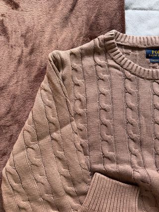 Camisola Polo Ralph Lauren XL Bege