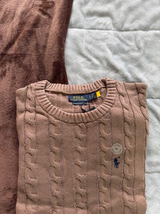 Camisola Polo Ralph Lauren XL Bege