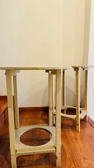 2 Tavoli Ausiliari Rotondi