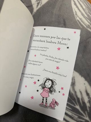 libro de Isadora Moon va al ballet