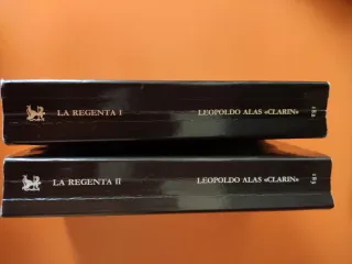 Libros la regenta 1 y 2